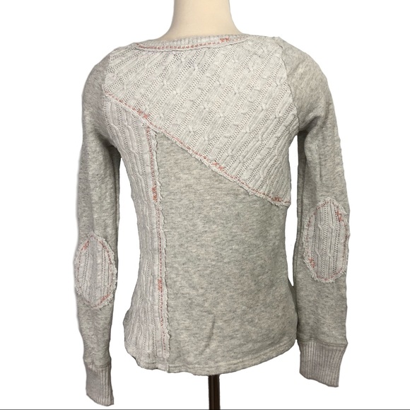 ANTHRO SATURDAY SUNDAY Multi Pattern Textured Top - Picture 4 of 6